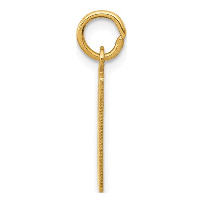 14K Yellow Gold Small Number 80 Charm – view 2