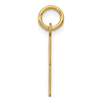14K Yellow Gold Small Number 83 Pendant – view 2