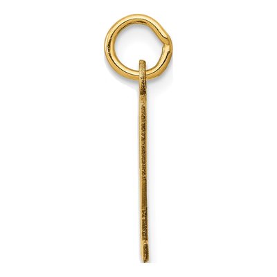 14K Yellow Gold Small Number 92 Charm – view 2