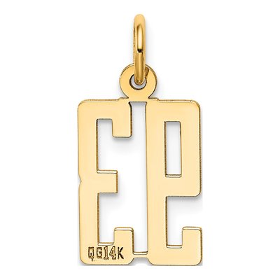 14K Yellow Gold Small Number 93 Charm – view 4