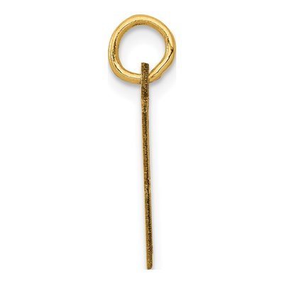 14K Yellow Gold Small Number 98 Pendant – view 2