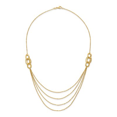 14K Yellow Gold 18-Inch Rope Necklace – view 7