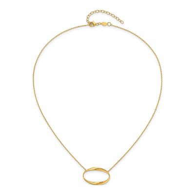 14K Yellow Gold Fancy Necklace – view 5