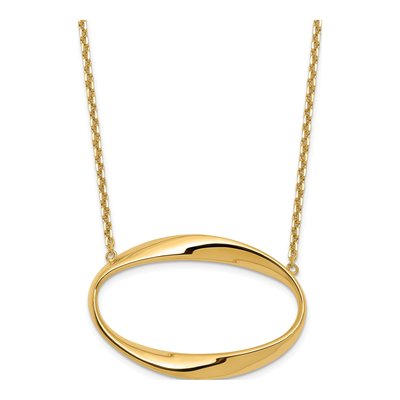 14K Yellow Gold Fancy Necklace