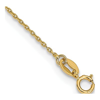 14K Tri-Color Gold Sideways Cross Rosary Necklace – view 4