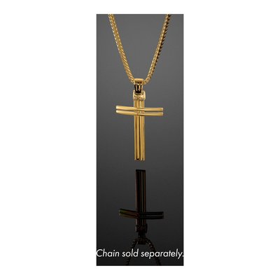 14K Yellow Gold Cross Pendant – view 7