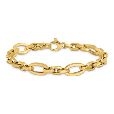 14K Yellow Gold Link Bracelet – view 4