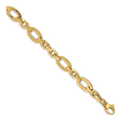 14K Yellow Gold Link Bracelet