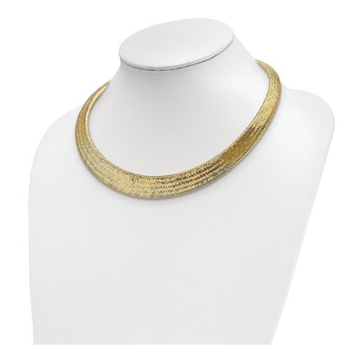 14K Yellow Gold Stretch Fancy Necklace – view 4