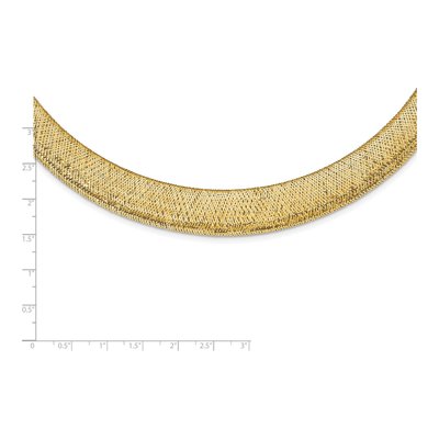 14K Yellow Gold Stretch Fancy Necklace – view 5