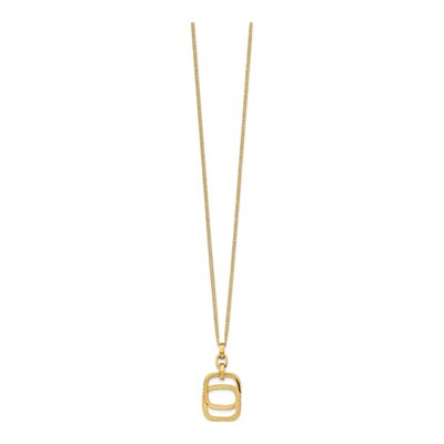 14K Yellow Gold Double-Strand Pendant Necklace – view 3