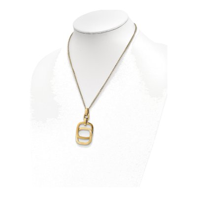 14K Yellow Gold Double-Strand Pendant Necklace – view 4