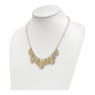 14K Yellow Gold Fancy Necklace – view 4