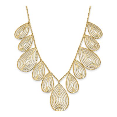 14K Yellow Gold Fancy Necklace