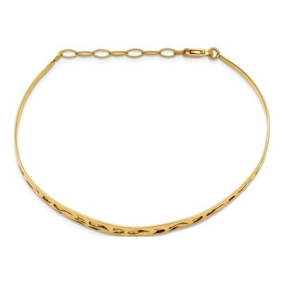 14K Yellow Gold Cuff Bracelet – view 2