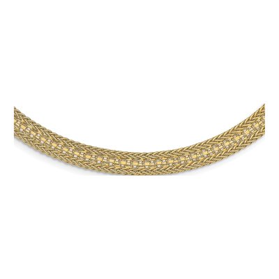 14K Yellow Gold Fancy Link Chain