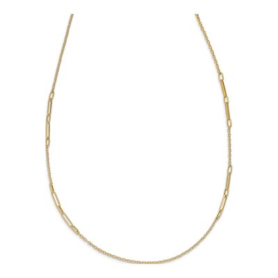 14K Yellow Gold 2.3mm Hollow Cable Chain – view 3