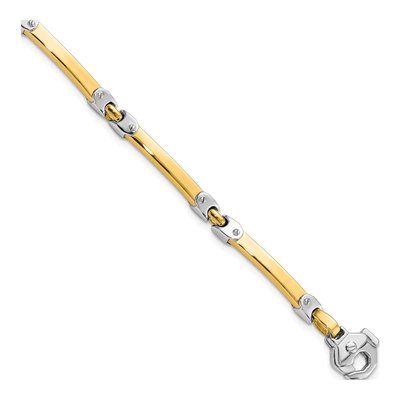 14K Two-Tone Gold Bracelet