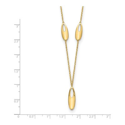 14K Yellow Gold Fancy Necklace – view 4