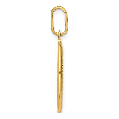 14K Yellow Gold Miraculous Medal Pendant – view 3