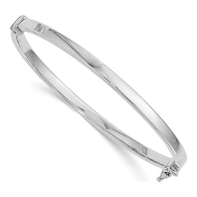 14K Yellow Gold Hinged Bangle Bracelet