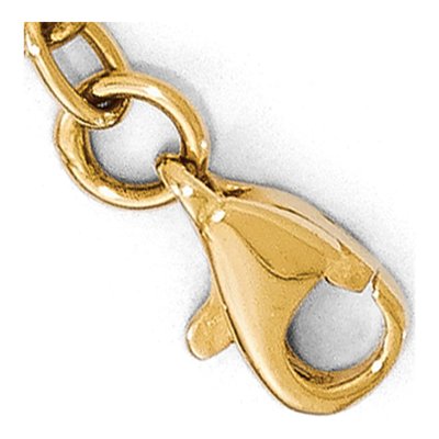 14K Yellow Gold Infinity Link Bracelet – view 4
