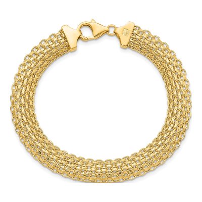 14K Yellow Gold Bracelet – view 6