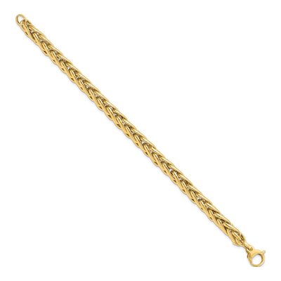 14K Yellow Gold Fancy Link Bracelet – view 3