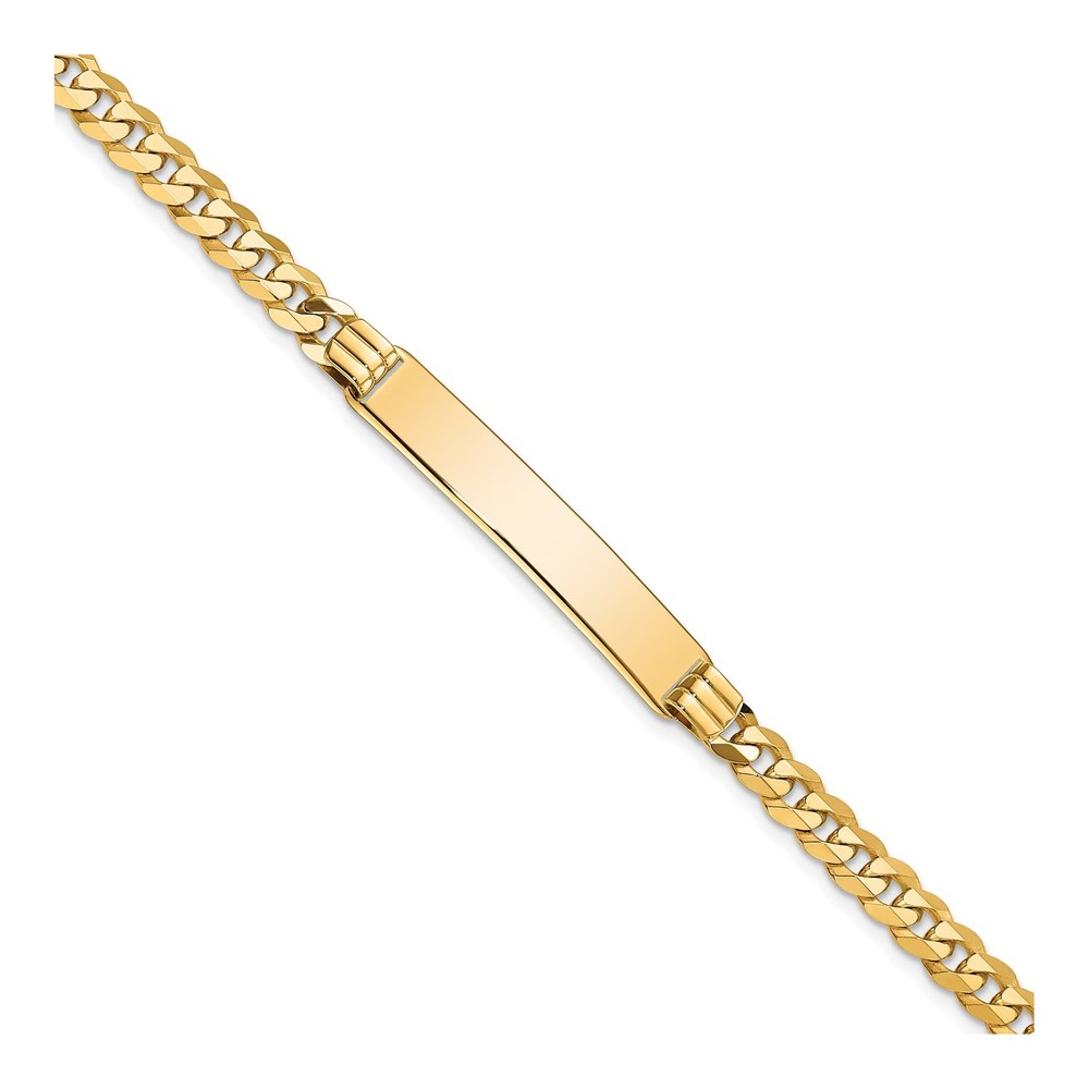 14K Yellow Gold ID Bracelet