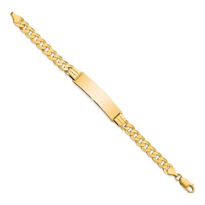 14K Yellow Gold ID Bracelet – view 3