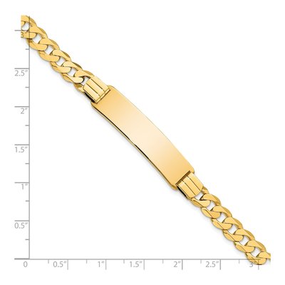 14K Yellow Gold ID Bracelet – view 5