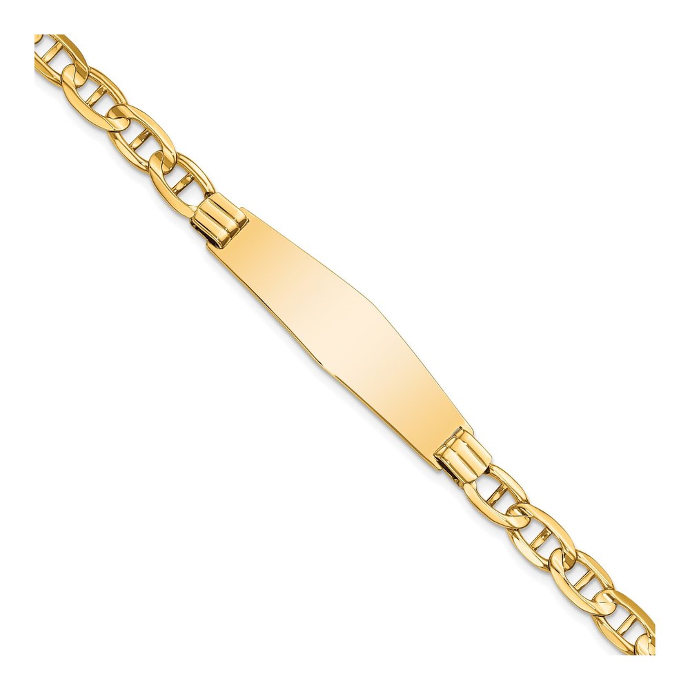 14K Yellow Gold ID Bracelet