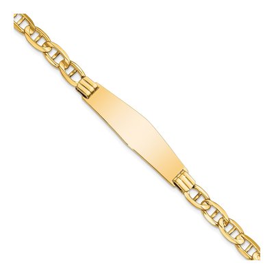 14K Yellow Gold ID Bracelet