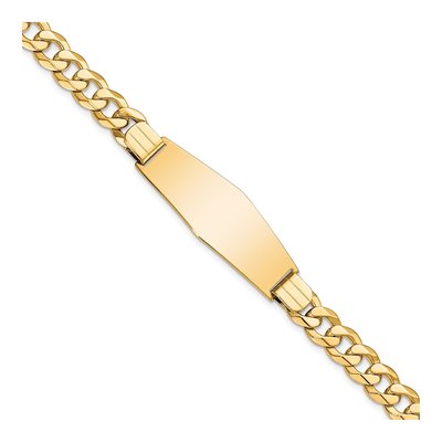 14K Yellow Gold ID Bracelet