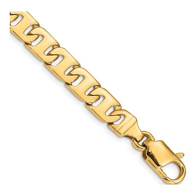 14K Yellow Gold 8.3mm Fancy Link Chain