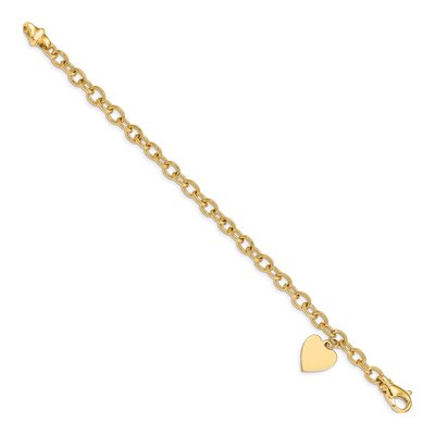 14K Yellow Gold Link Bracelet – view 3