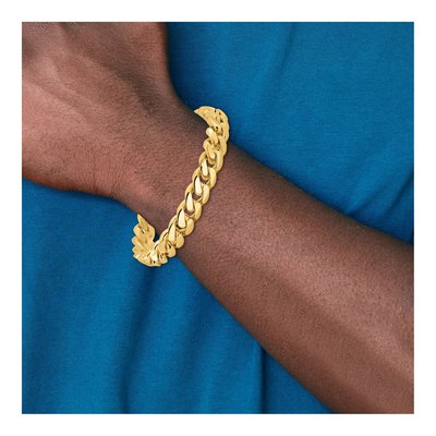 14K Yellow Gold 10.7mm Miami Cuban Chain – view 3