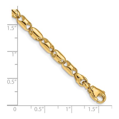 14K Yellow Gold 4.1mm Barrel Chain – view 2