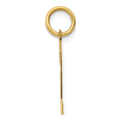 14K Yellow Gold Number 2 Charm – view 3