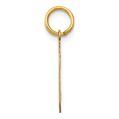 14K Yellow Gold Number 5 Pendant – view 3