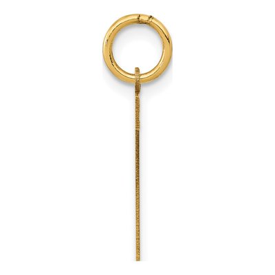 14K Yellow Gold Number 7 Charm – view 3