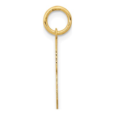 14K Yellow Gold Number 8 Charm – view 3