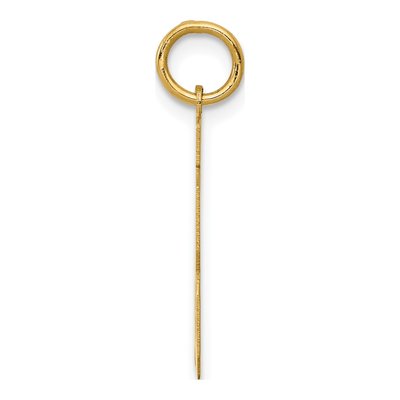 14K Yellow Gold Number 13 Charm – view 2
