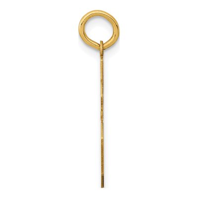 14K Yellow Gold Number 16 Pendant – view 2