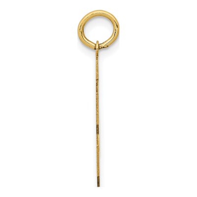 14K Yellow Gold Number 23 Charm – view 3
