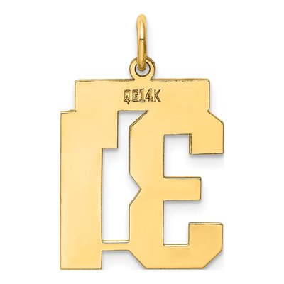 14K Yellow Gold Number 31 Charm – view 3