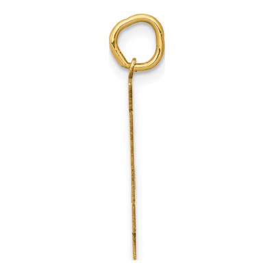 14K Yellow Gold Number 34 Charm – view 3