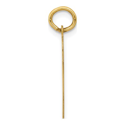 14K Yellow Gold Number 47 Charm – view 2