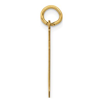 14K Yellow Gold Number 69 Pendant – view 2