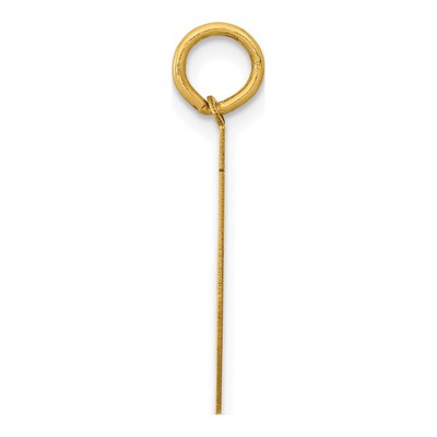 14K Yellow Gold Number 71 Charm – view 3